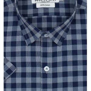 Arihant GHPC Checkered Cotton Regular Fit Formal Shirt for Men